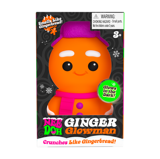 NeeDoh Ginger Glowman T22N