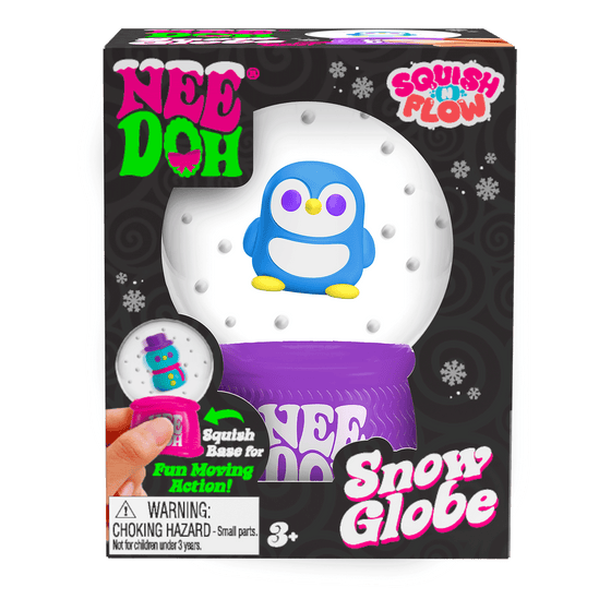 NeeDoh Squish N Flow Snow Globe T10Y